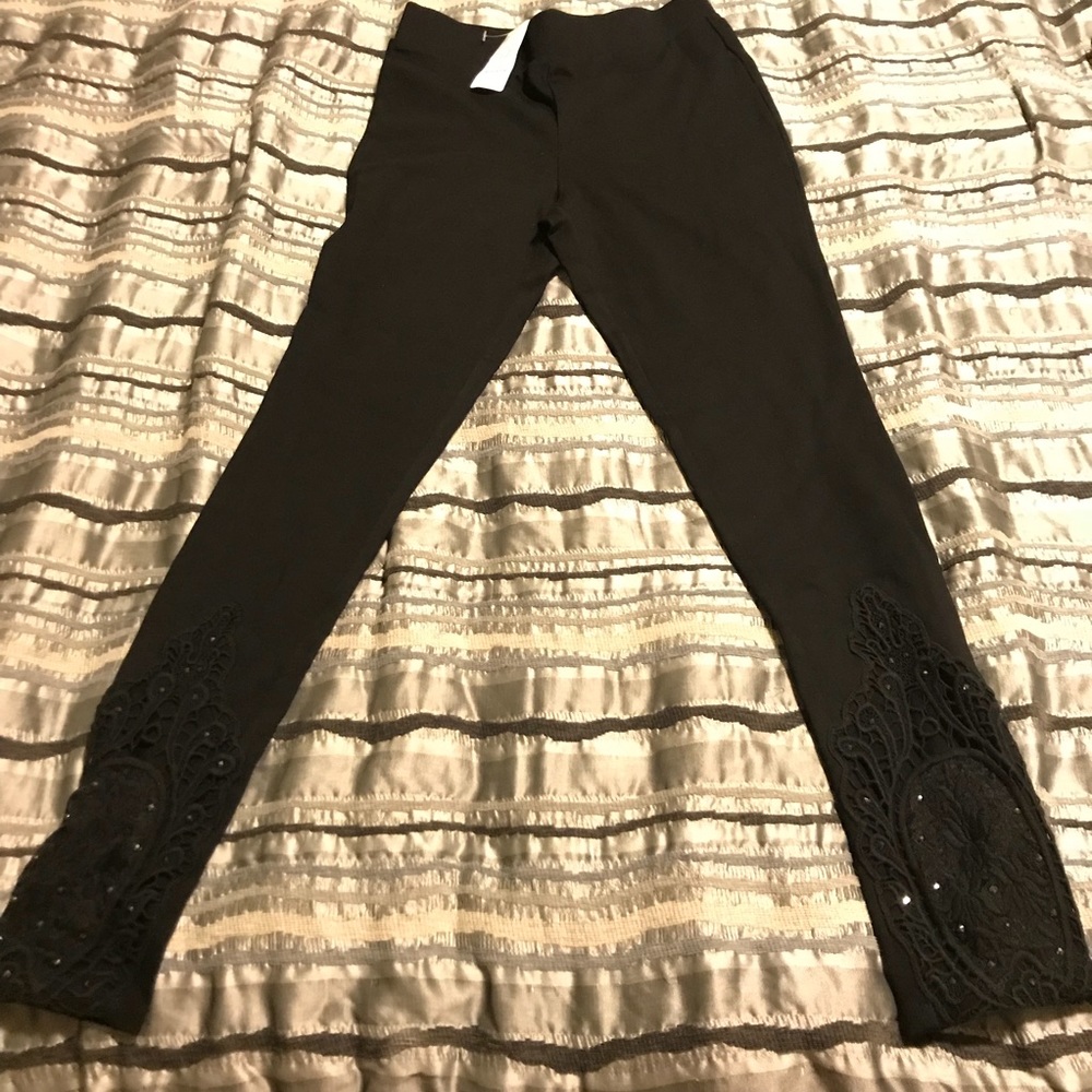 Brand New Bebe Black Leggings